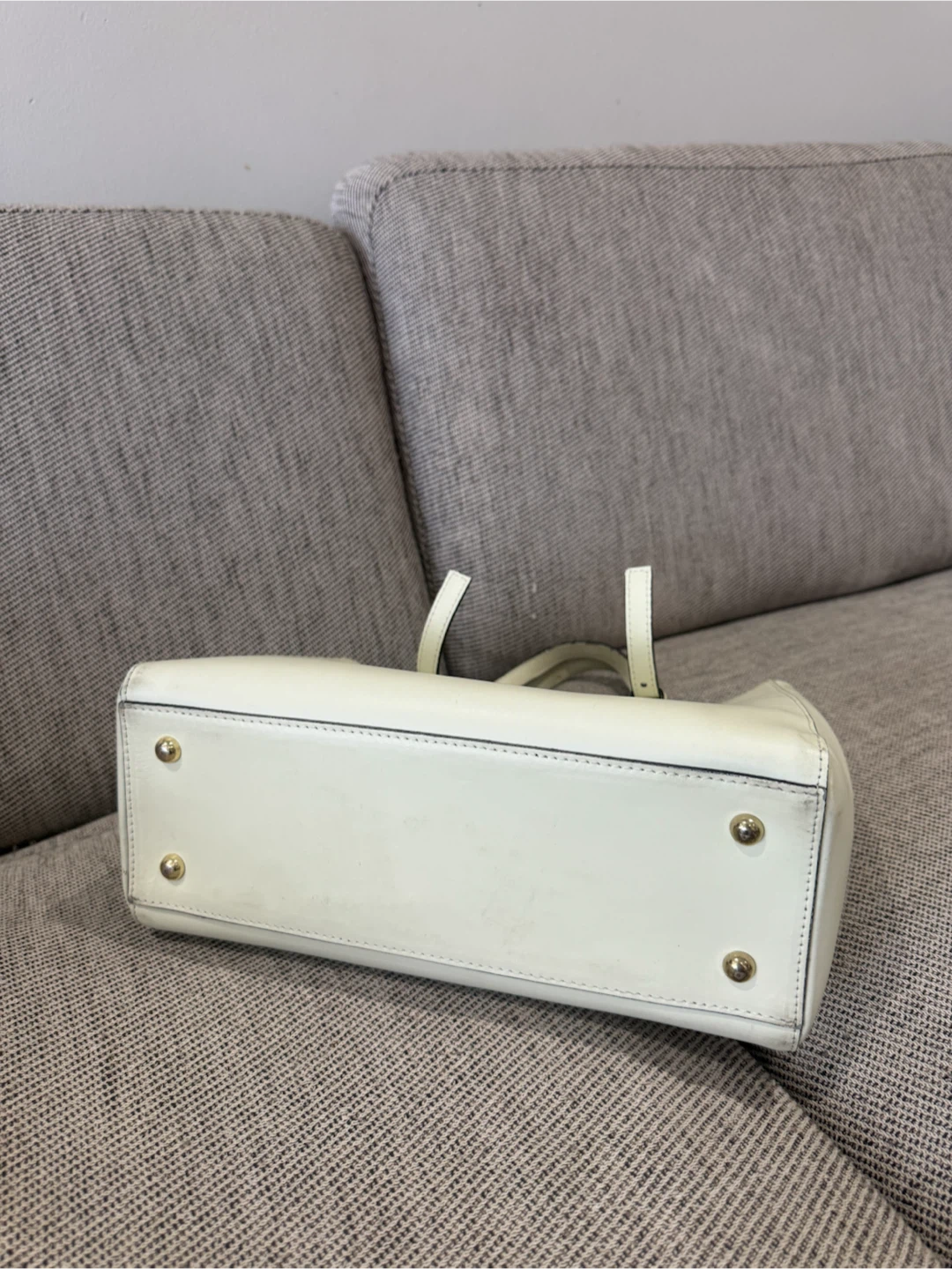 Tuscany Leather Cream Handbag - photo 3