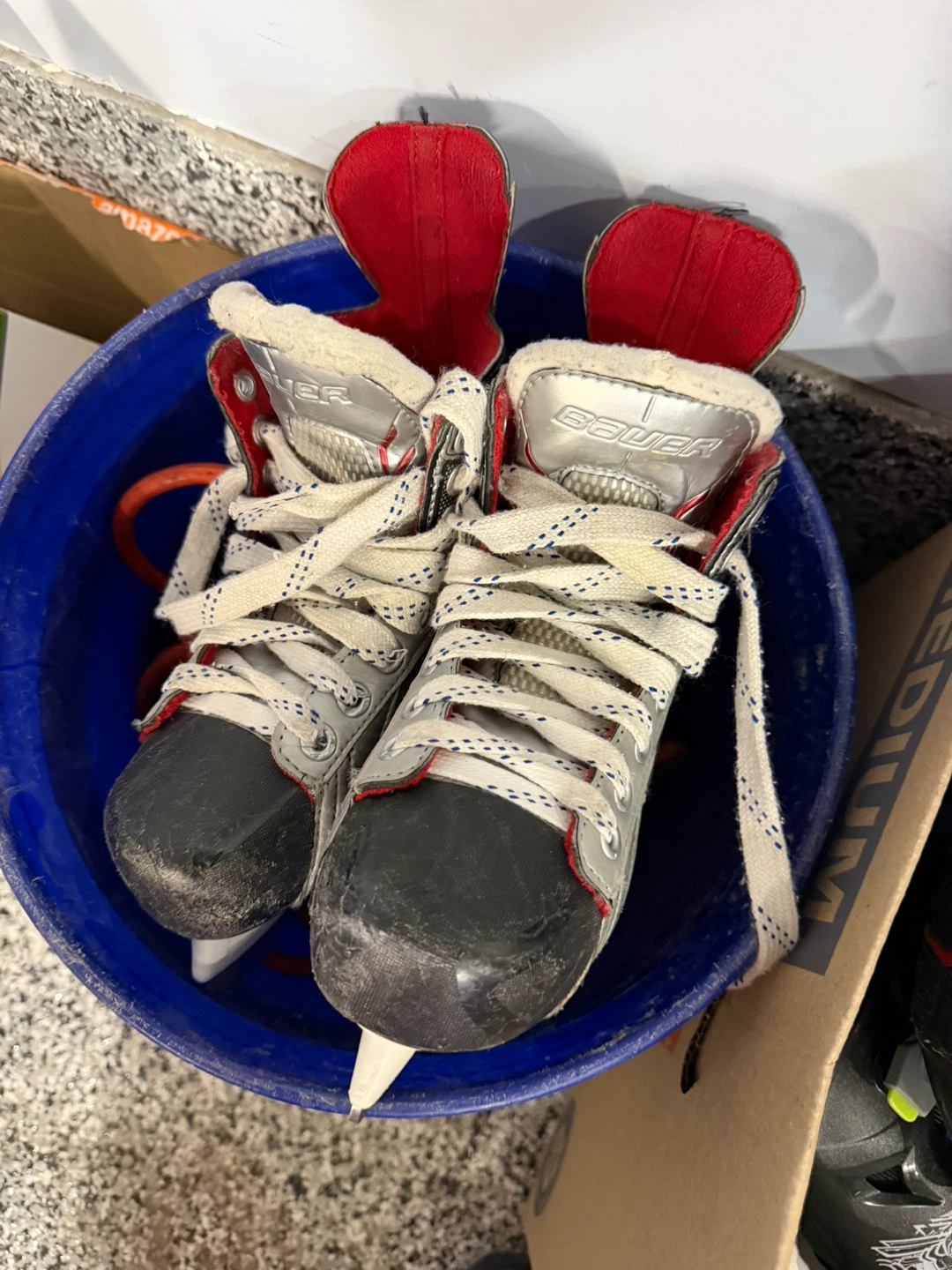 Kids Ice Skates Size 1