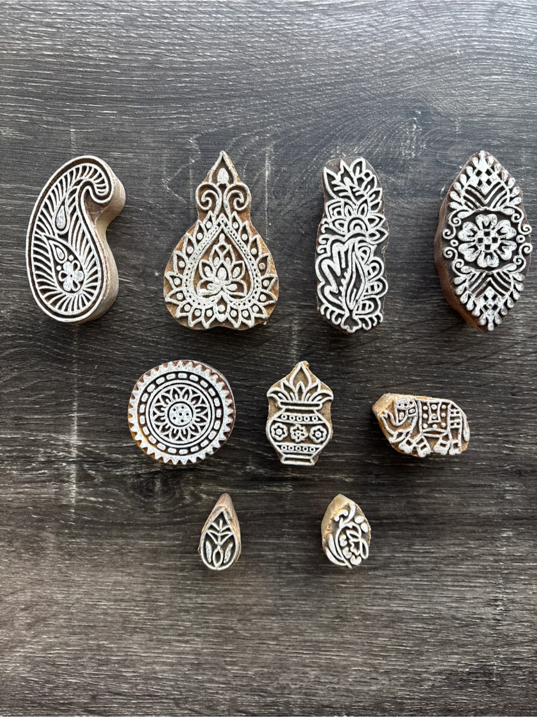 Wooden Block Printing Set with Speedball Ink