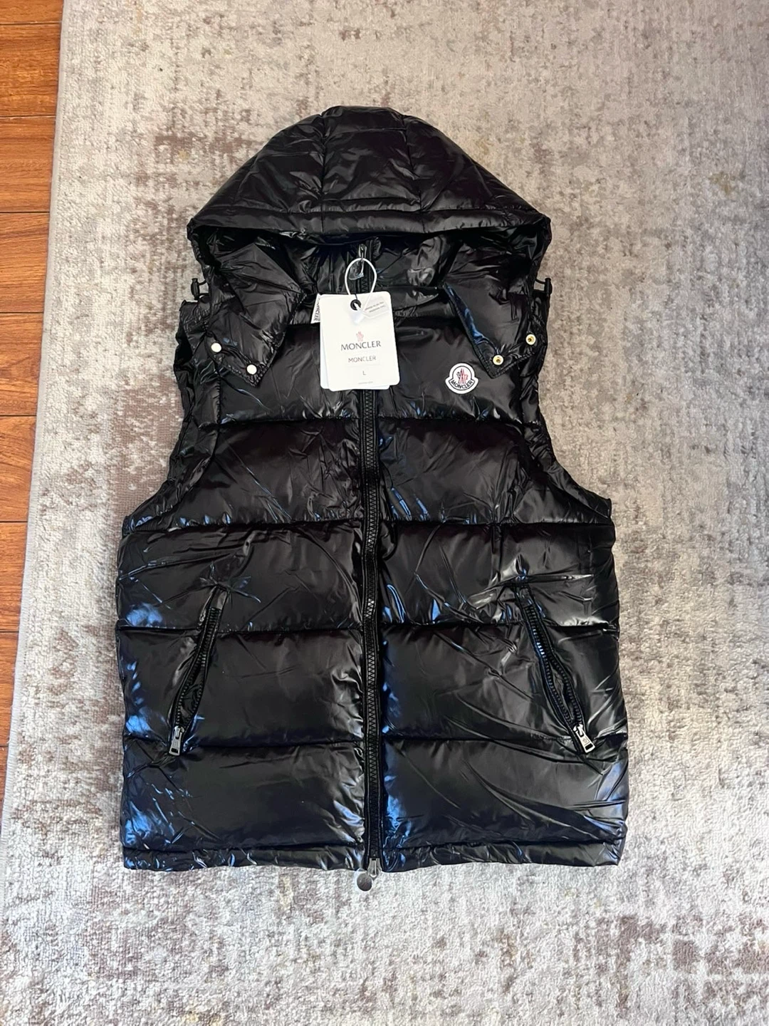 Moncler Puffer Vest - Black