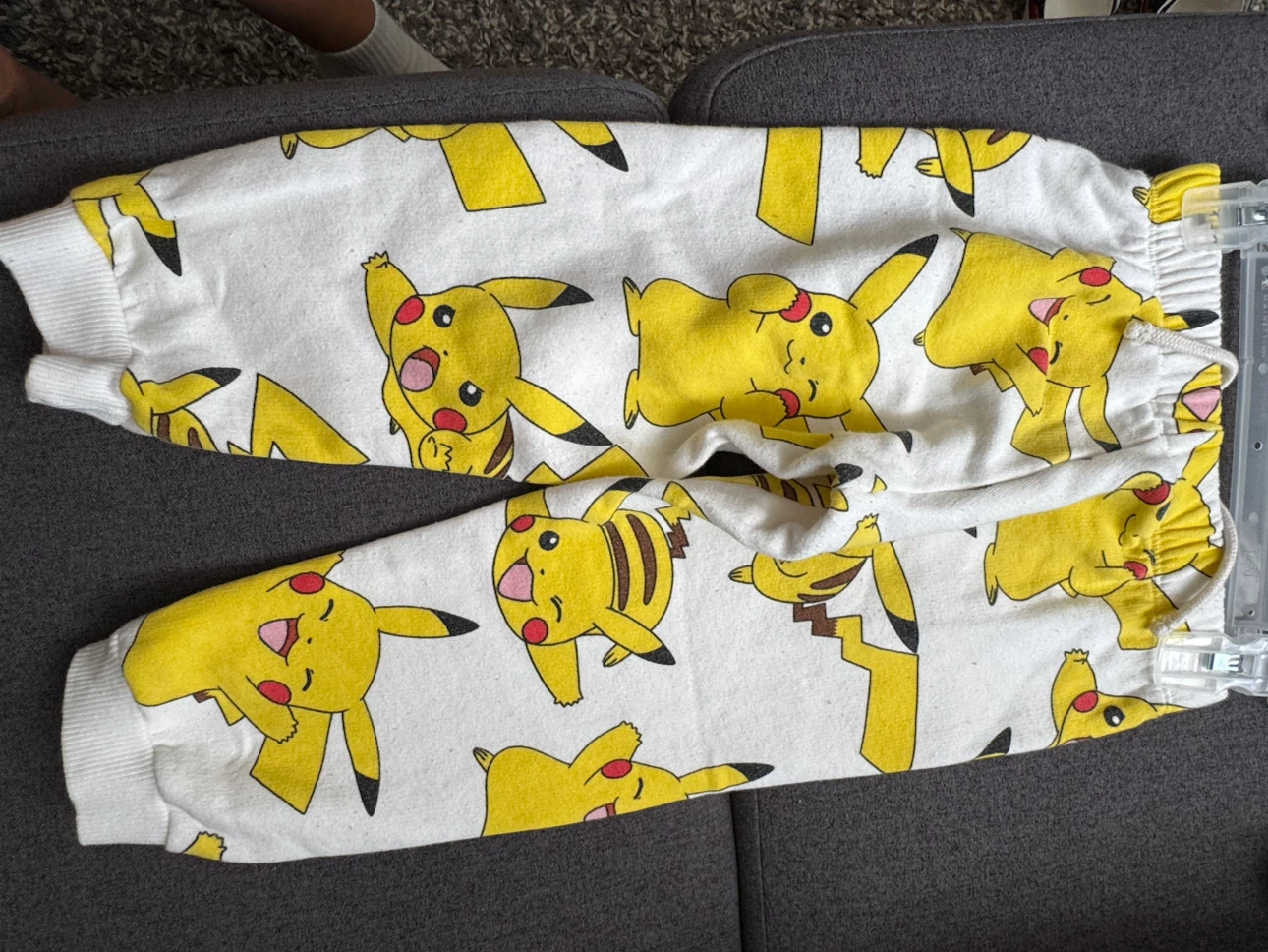 Pikachu Print Two-Piece Sweat Set - photo 4