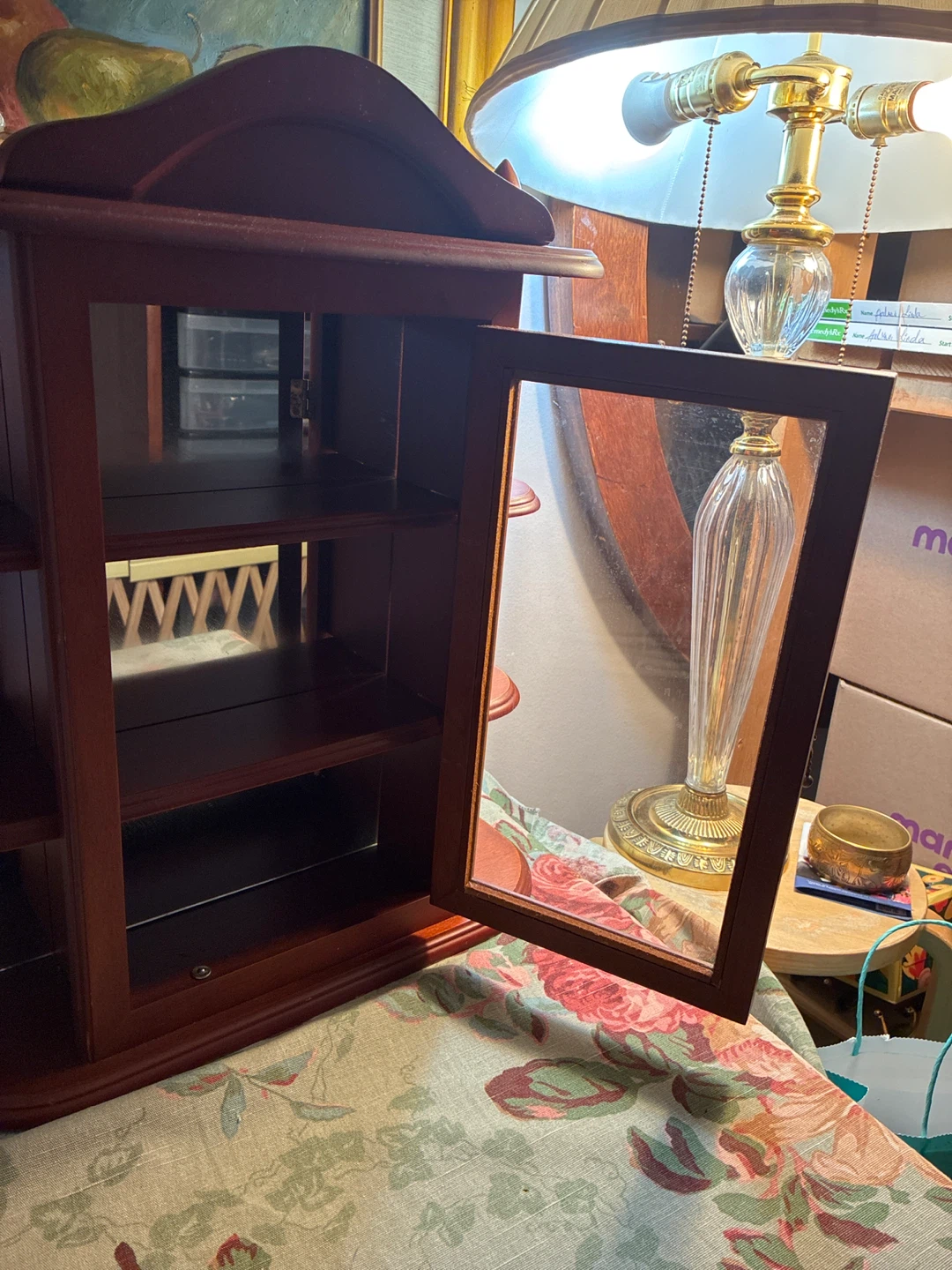 Wooden Display Cabinet - photo 3