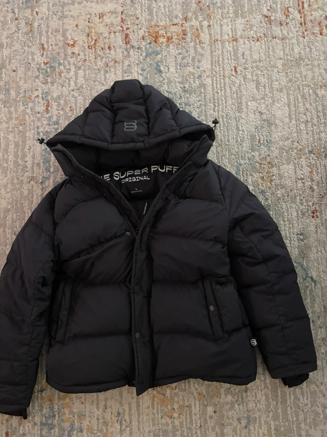 Aritzia The Super Puff Original - Black - Size L