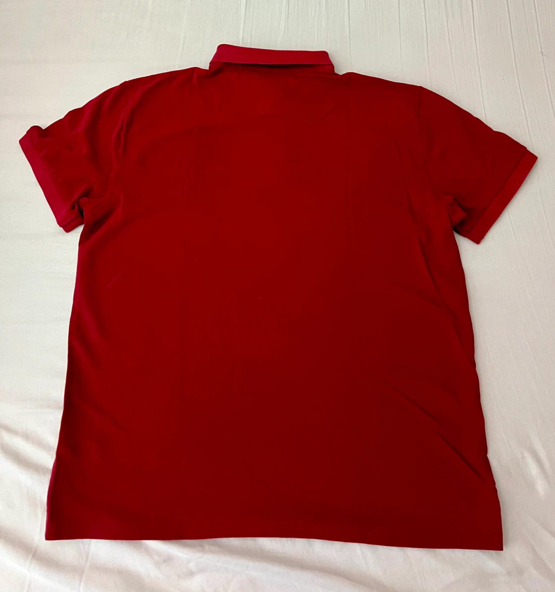 Tommy Hilfiger Custom Fit Red Polo Shirt XL - photo 5