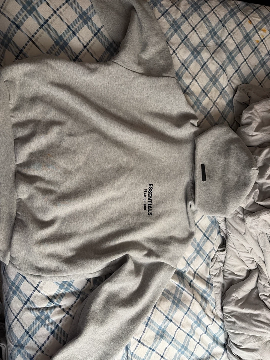 Essentials Fear of God Grey Hoodie