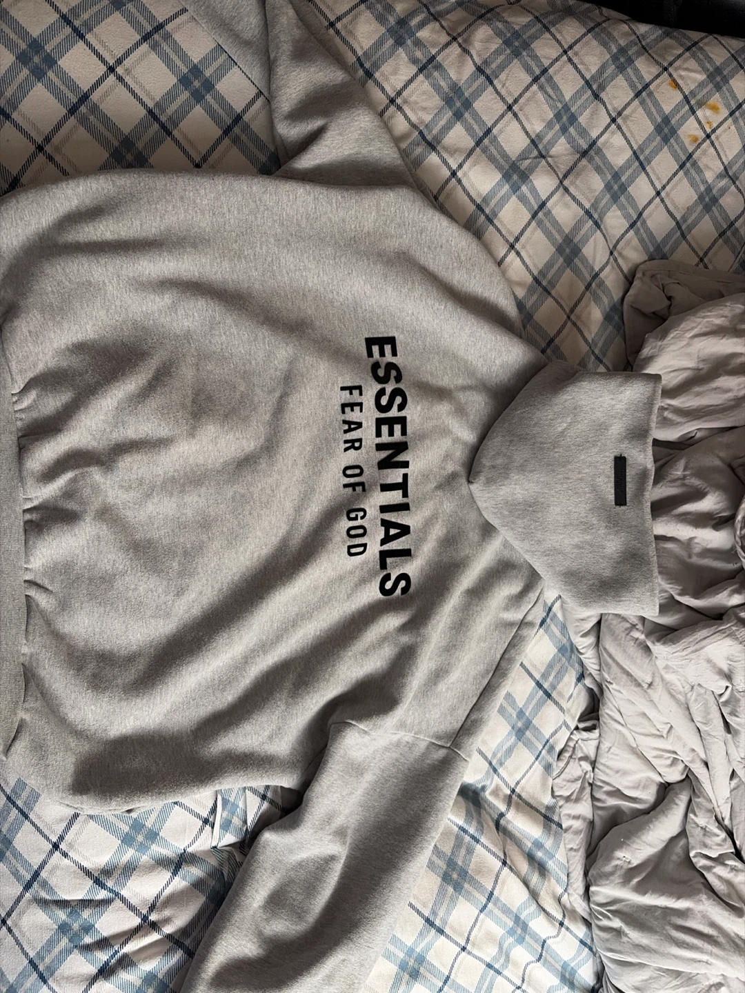 Essentials Fear of God Grey Hoodie - photo 2