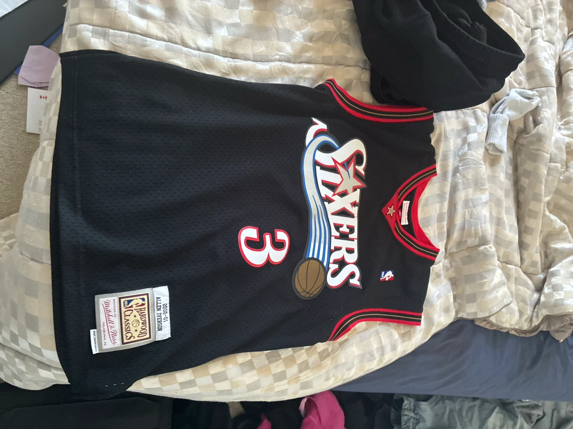 Mitchell & Ness Allen Iverson 76ers Jersey