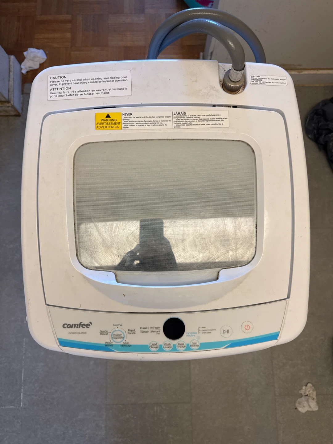 Comfee Portable Washing Machine CV10DPWBLORCO