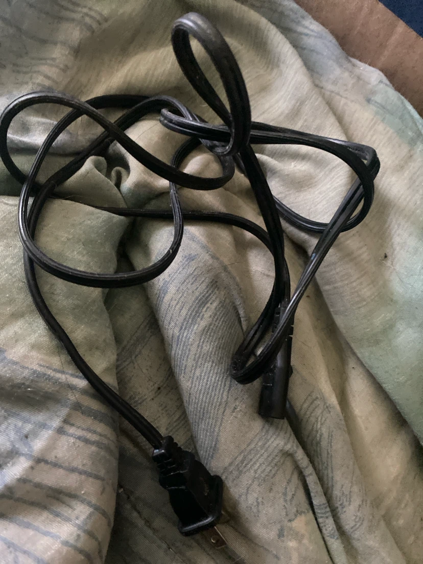 2-Prong AC Power Cord READ DESCRIPTION