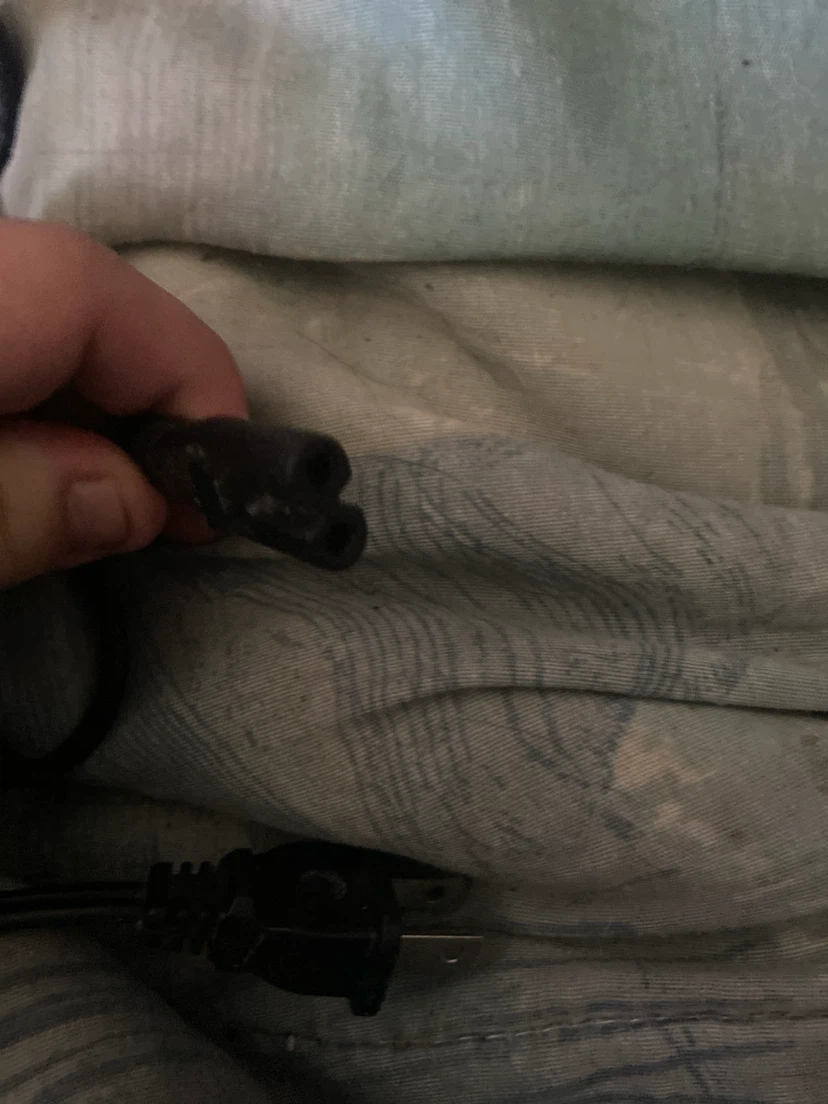2-Prong AC Power Cord READ DESCRIPTION - photo 2