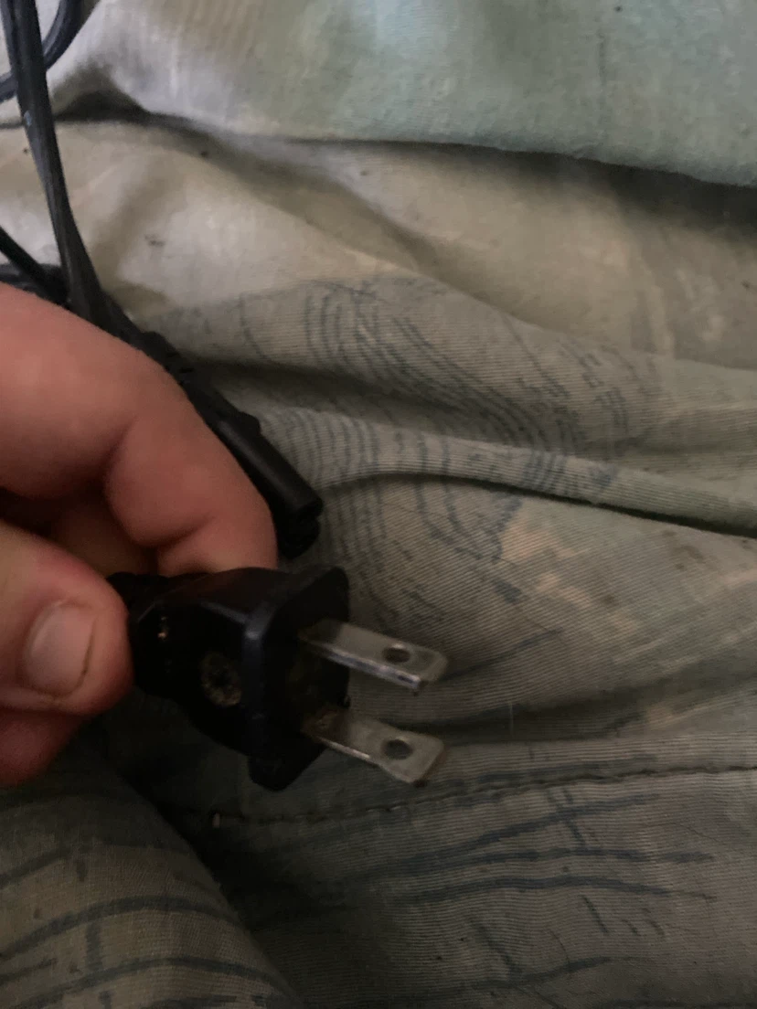 2-Prong AC Power Cord READ DESCRIPTION - photo 3