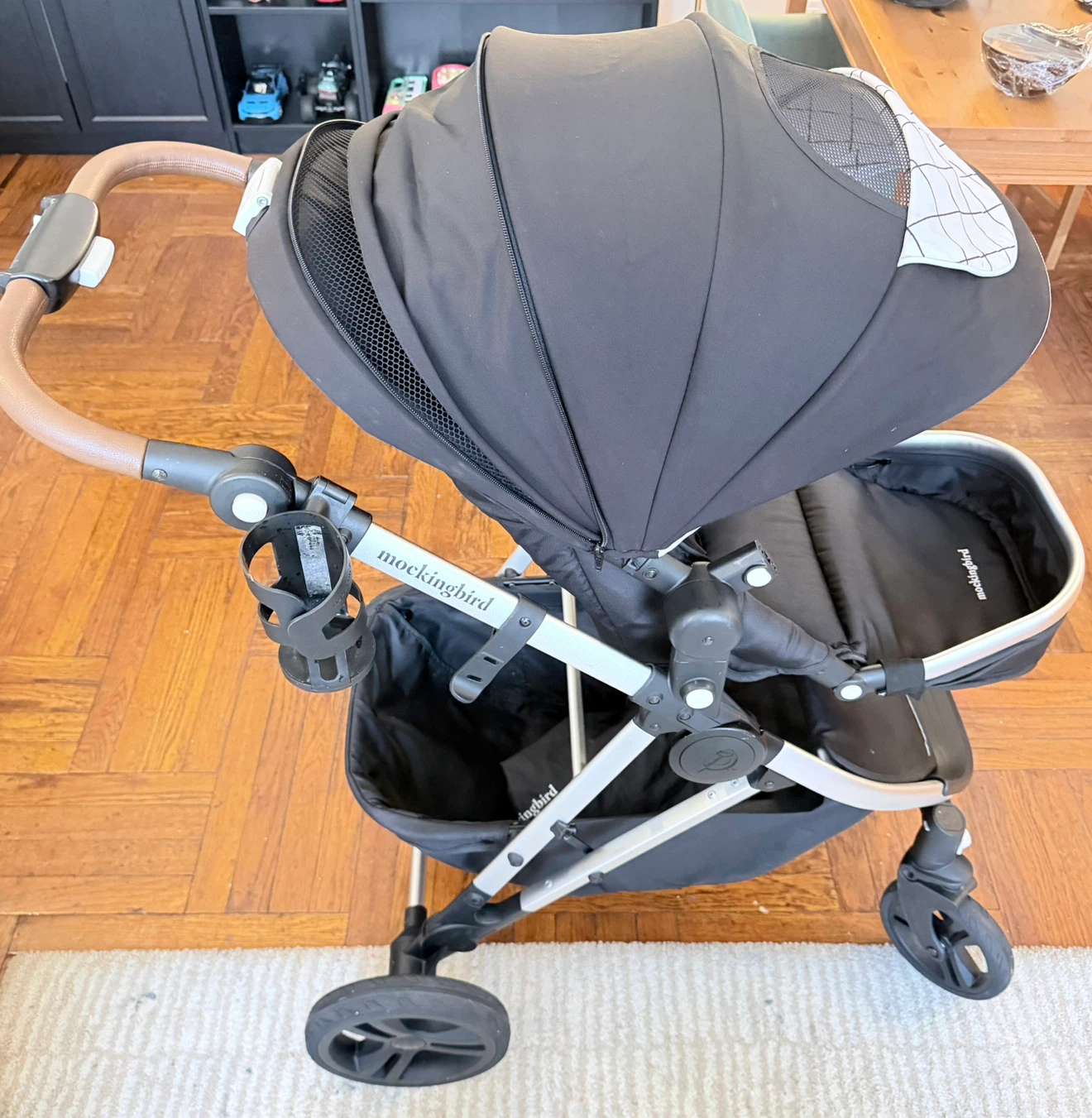Stroller - Black/Windowpane