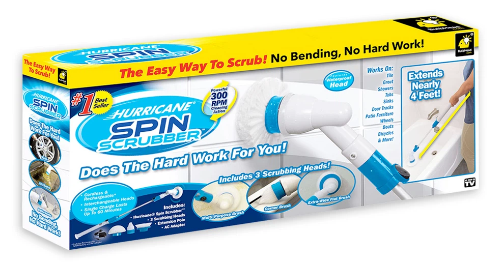 Hurricane Spin Scrubber