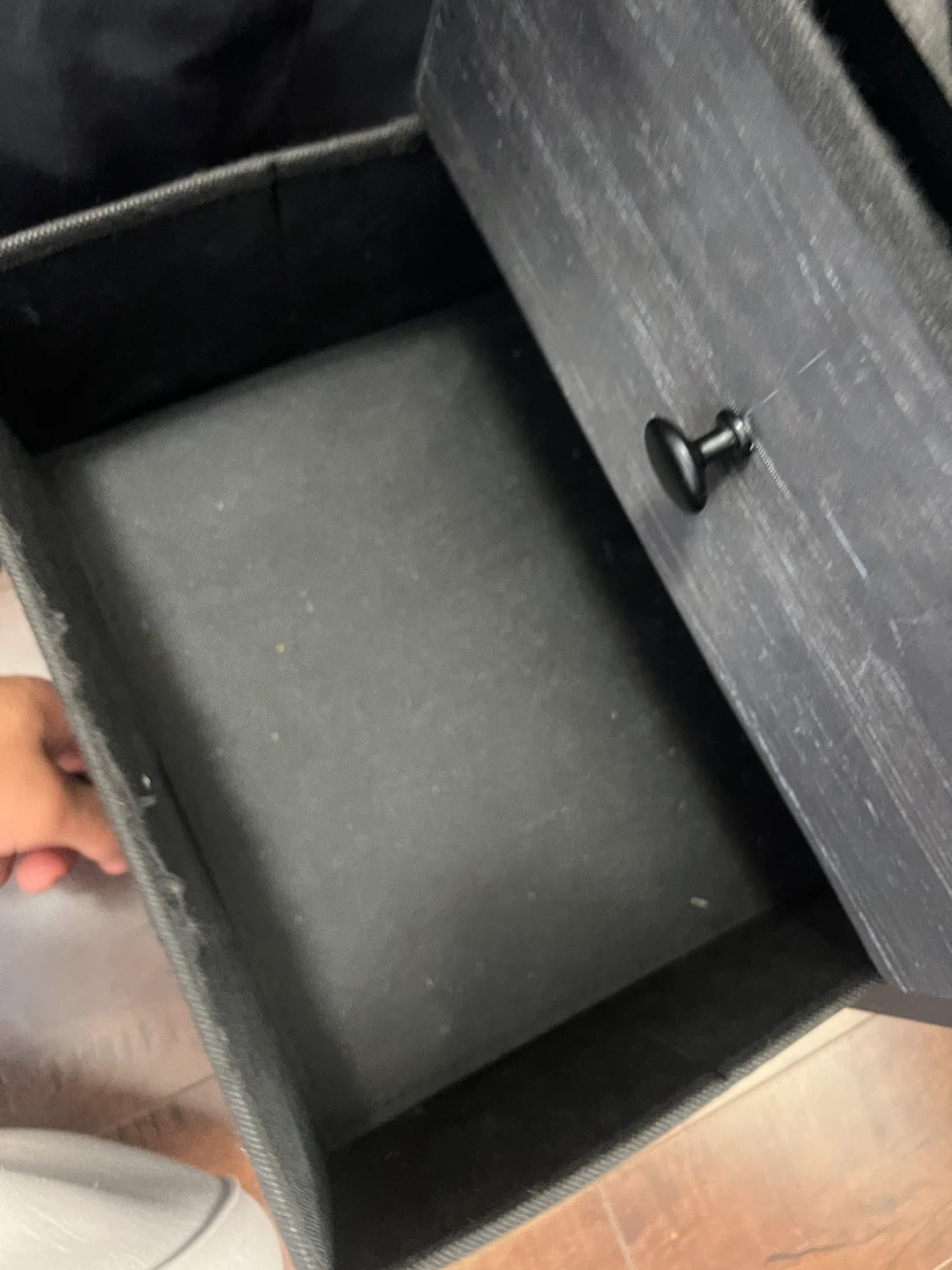 LOAKEKEL LED Nightstand with Charging Station