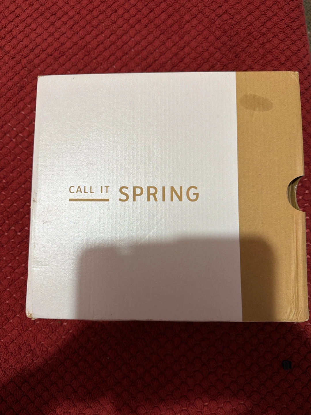 Call It Spring Sheren-87 Gold Heels Size 8.5 US - photo 3