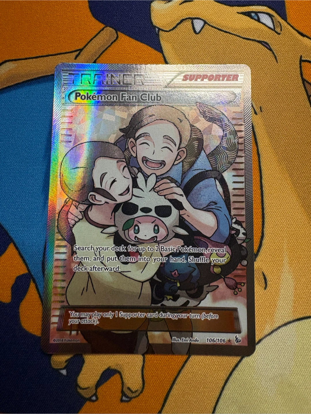2014 Pokemon Fan Club Trainer Card LP