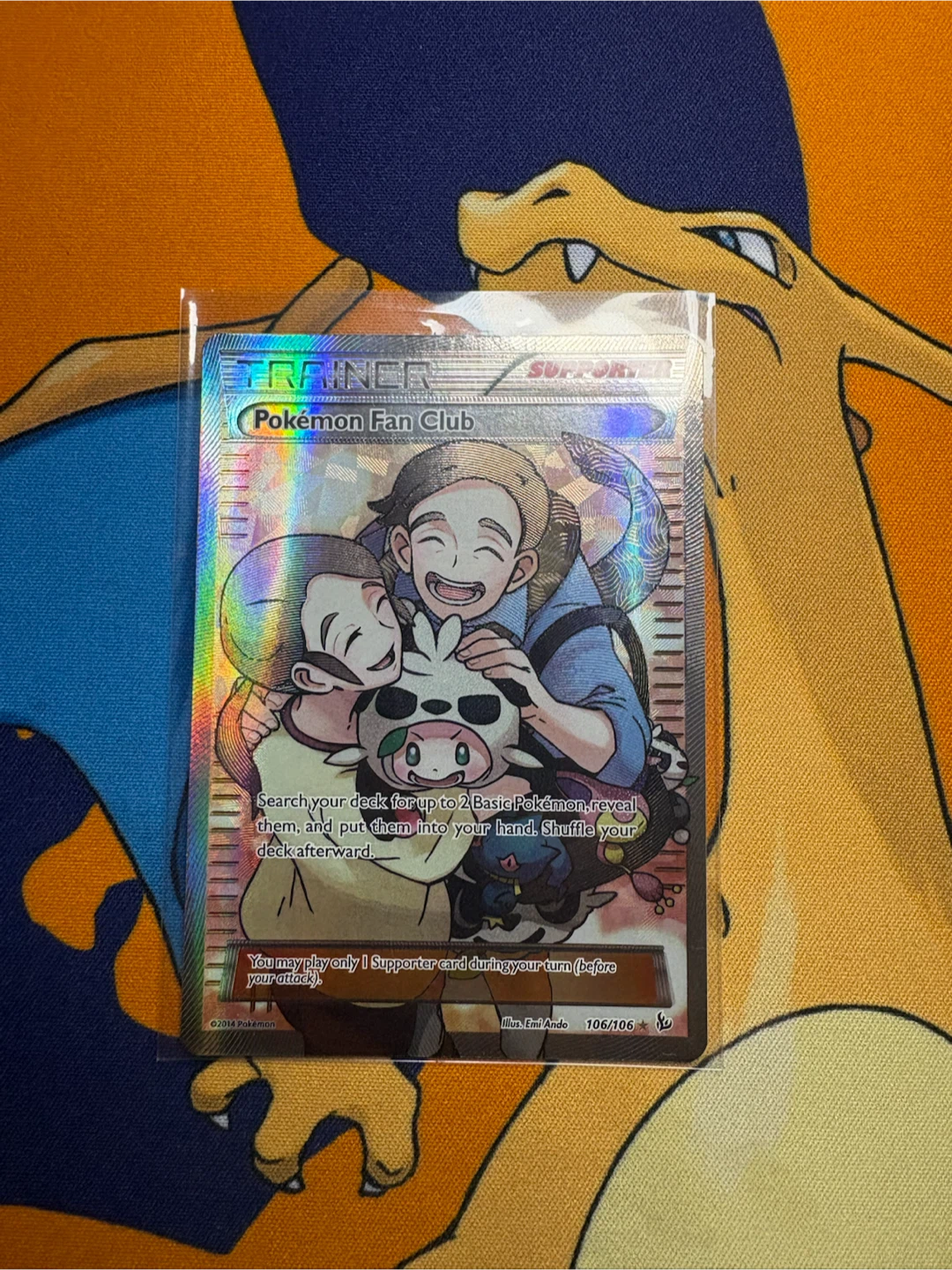 2014 Pokemon Fan Club Trainer Card LP - photo 3
