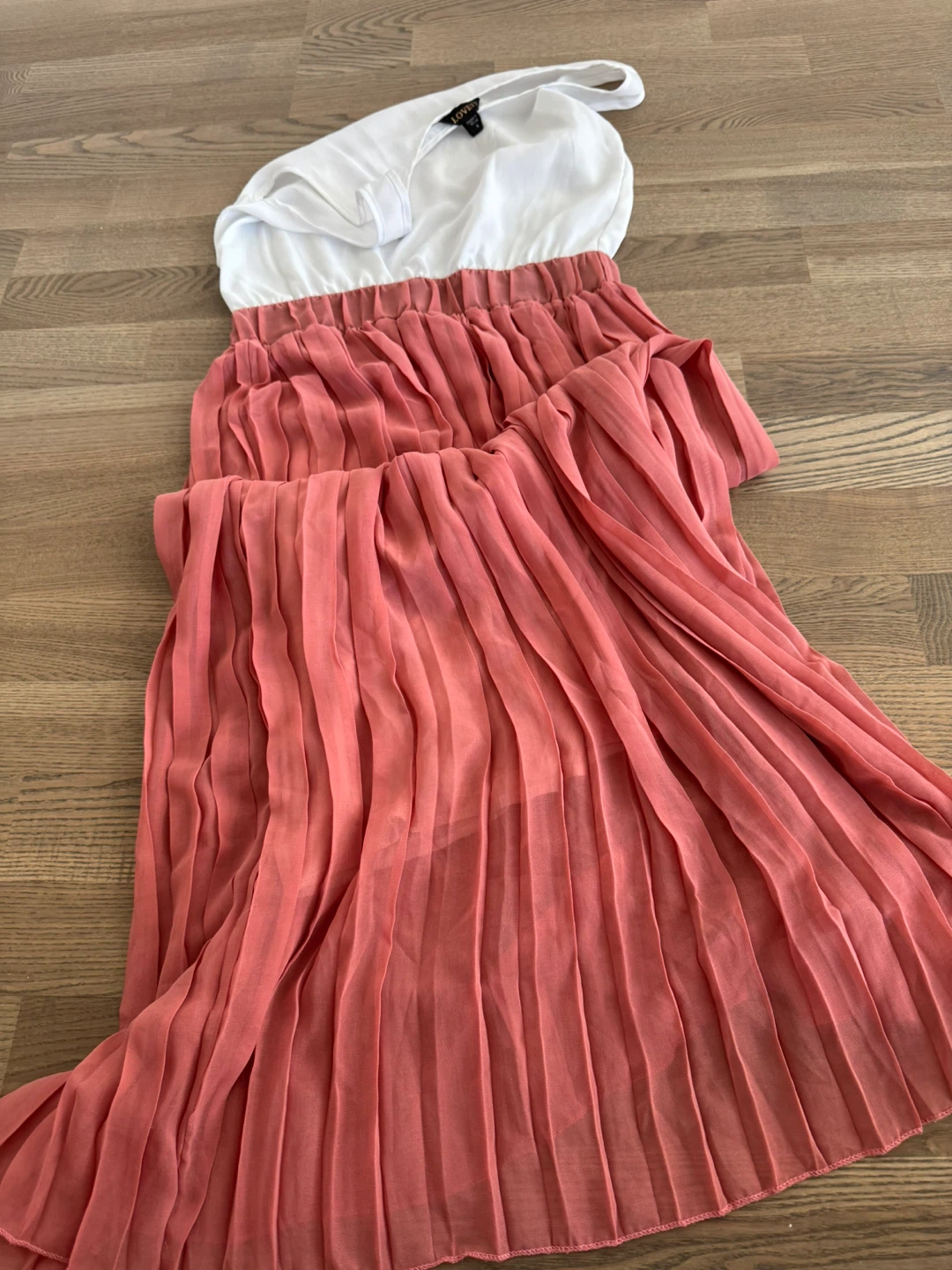LOVEIT Coral princess Pleated Maxi Dress - photo 2