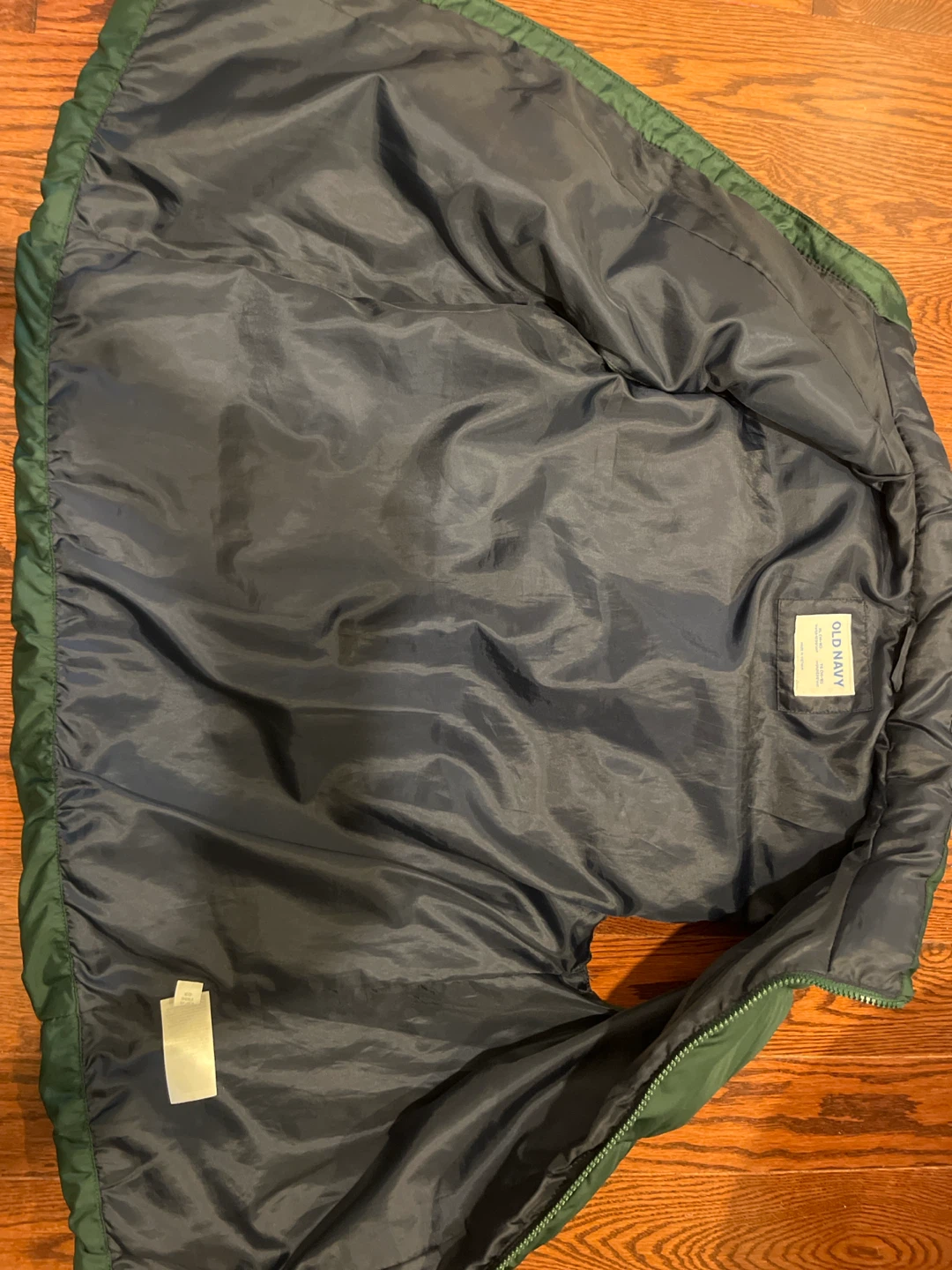 Boys old navy green vest XL (14-6) - photo 2