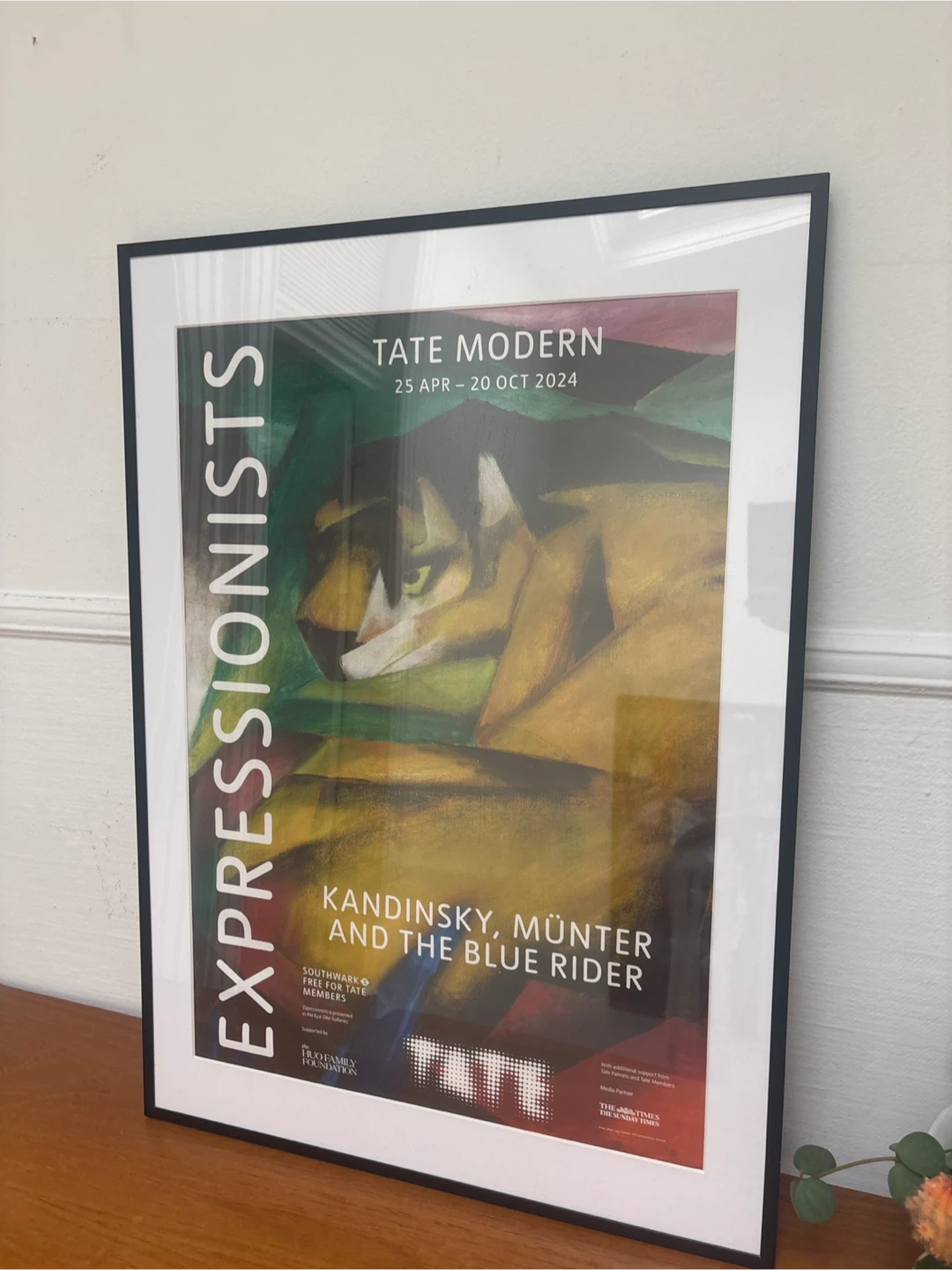 Tate Modern Expressionists Framed Poster
