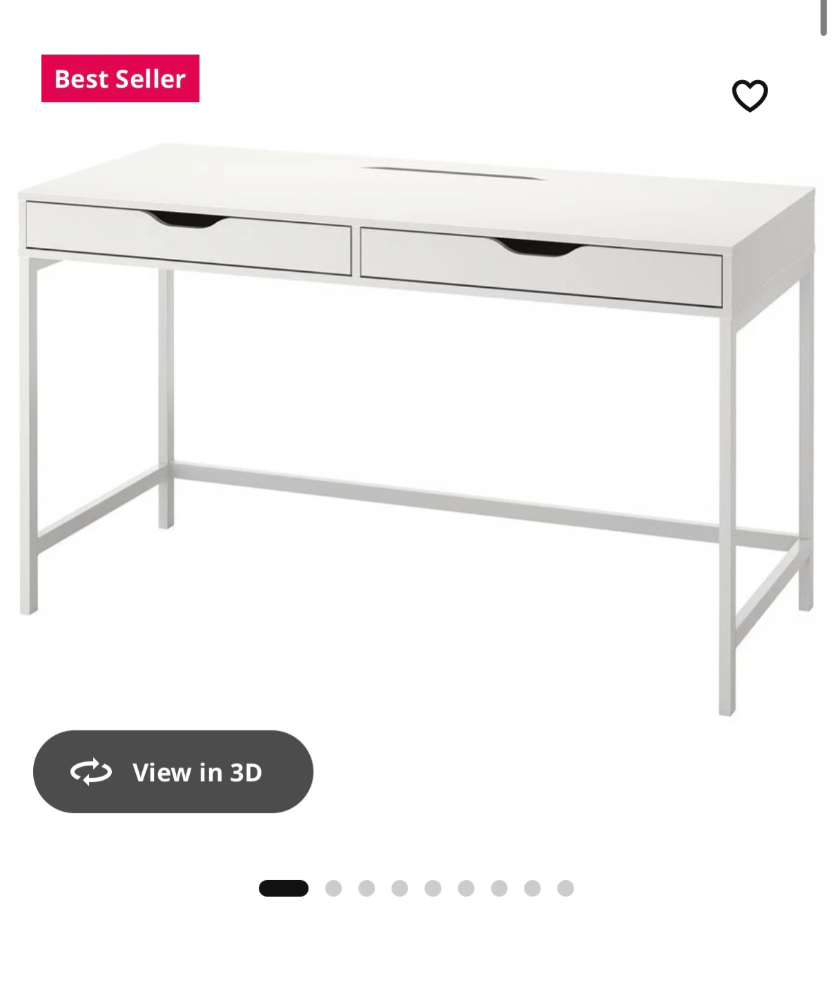 IKEA ALEX Desk in White - photo 2