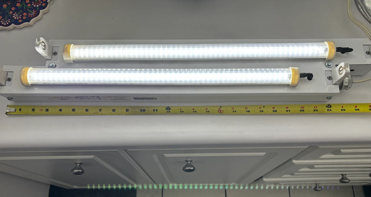 Two-Light LED Under Cabinet Fixture