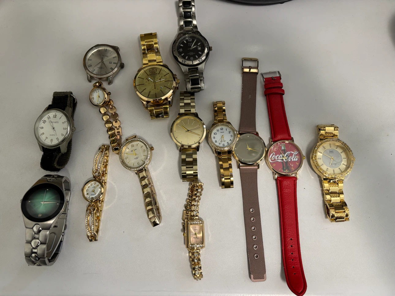 Collection of 12 Assorted Quartz Wristwatches