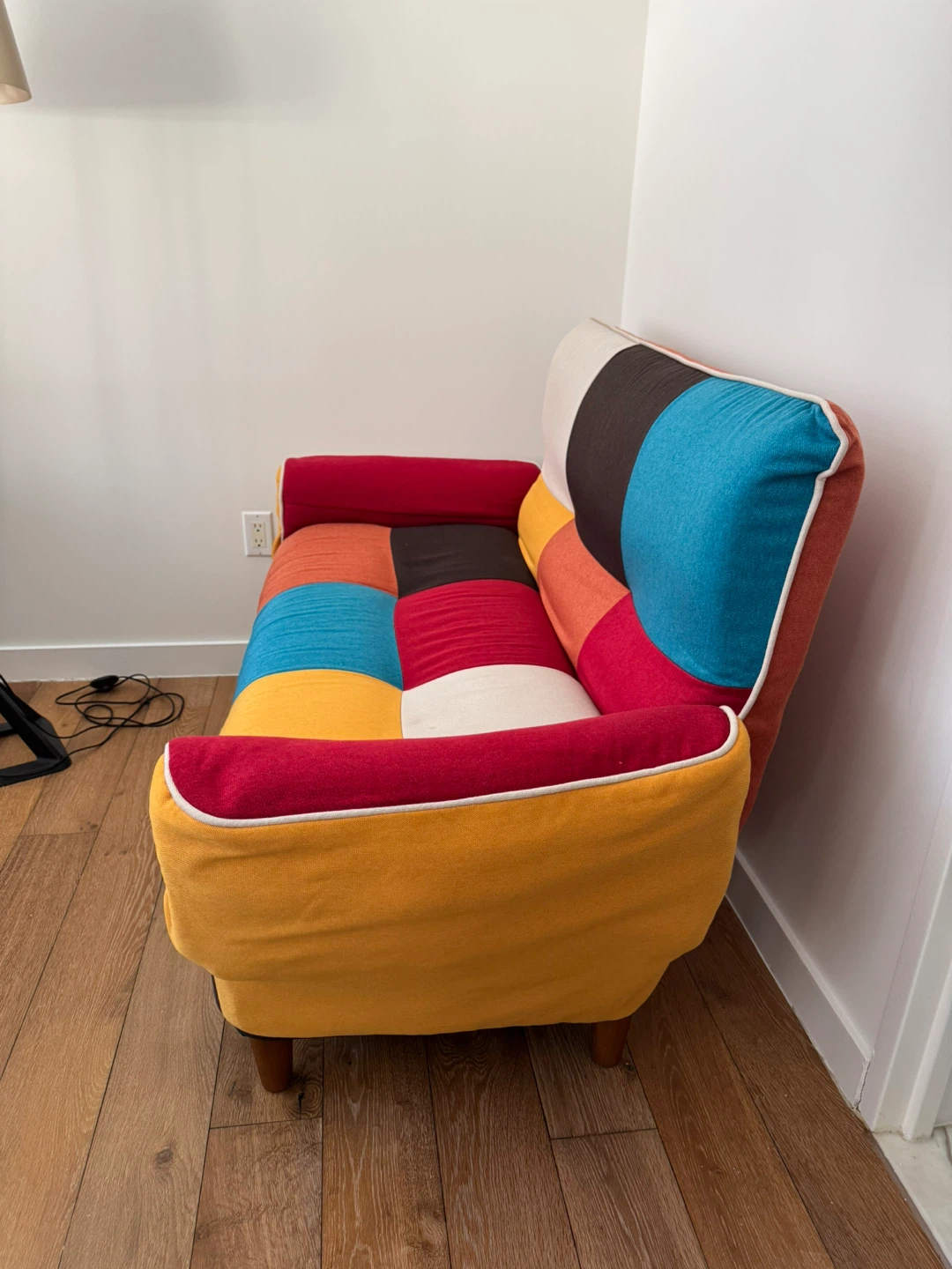 Multicolor Patchwork Loveseat - photo 2