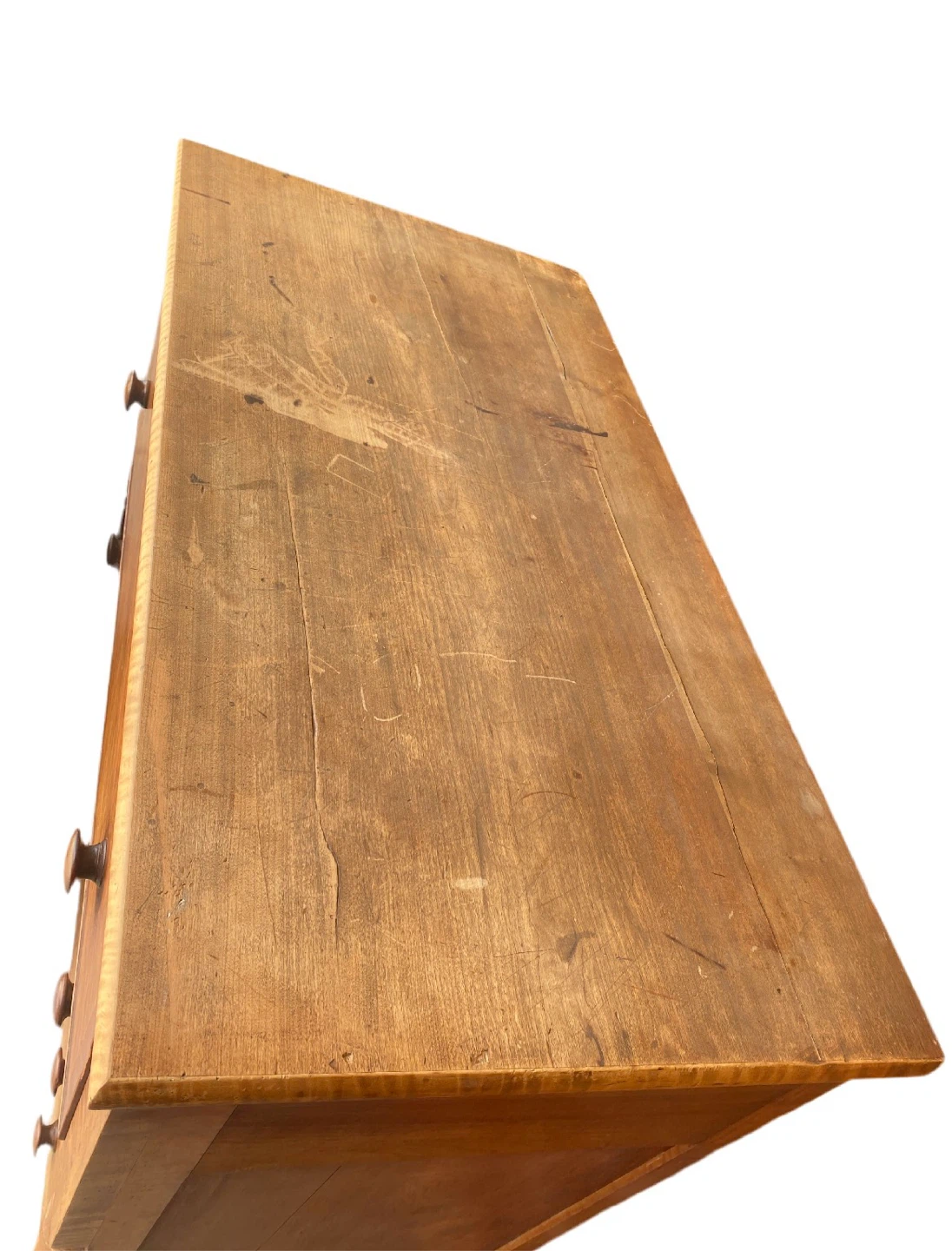 Antique 4-Drawer Wood Chest - photo 5