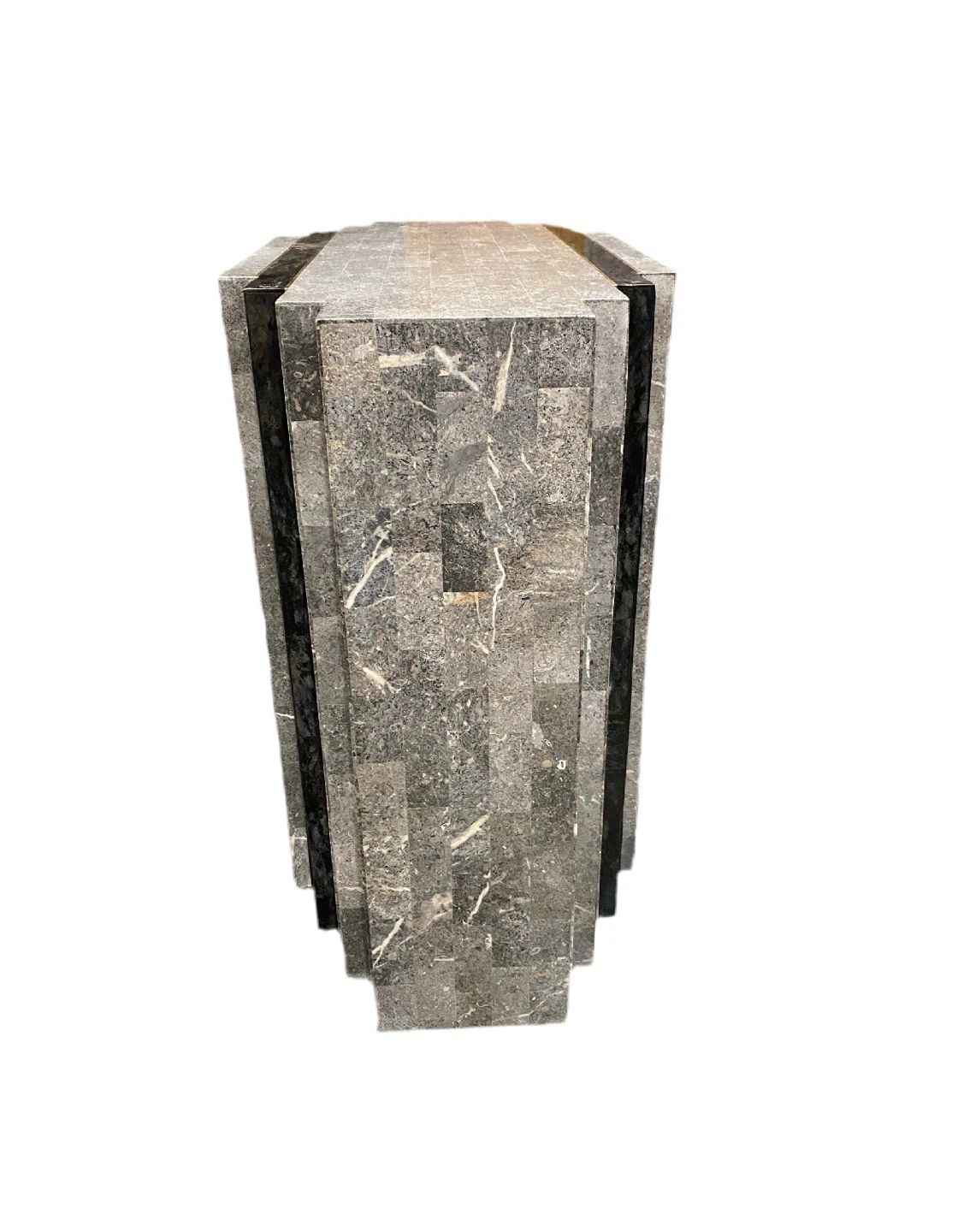 Art Deco Style Stone Console Table - photo 3