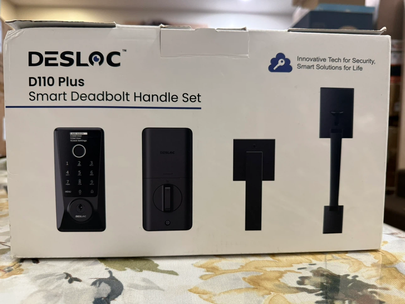 DESLOC D110 Plus Smart Deadbolt Handle Set - photo 4