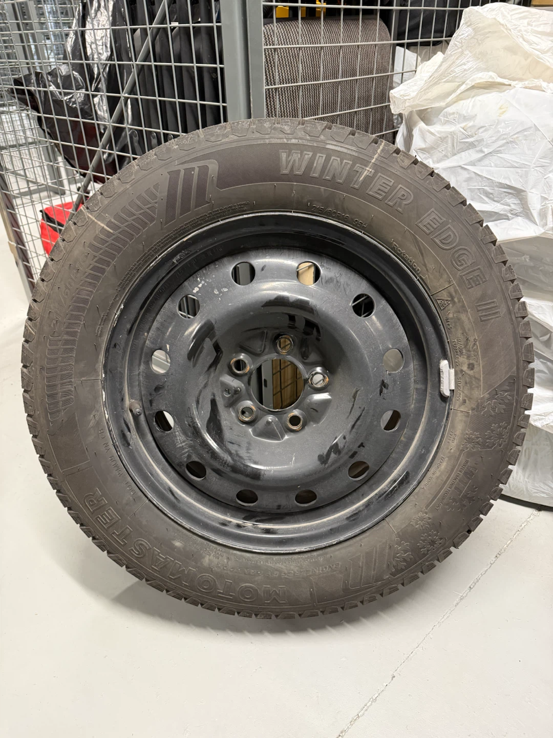MotoMaster 215/60R16 Winter Tires with Rims - 1 Season only
