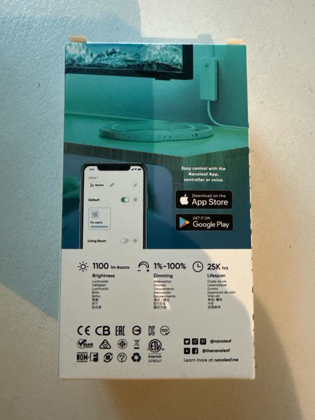 Nanoleaf Essentials Lightstrip Expansion 1M - photo 2