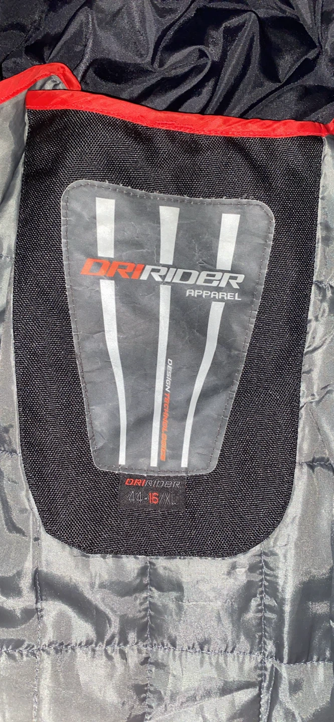 DriRider Motorcycle Jacket Black XL - photo 3