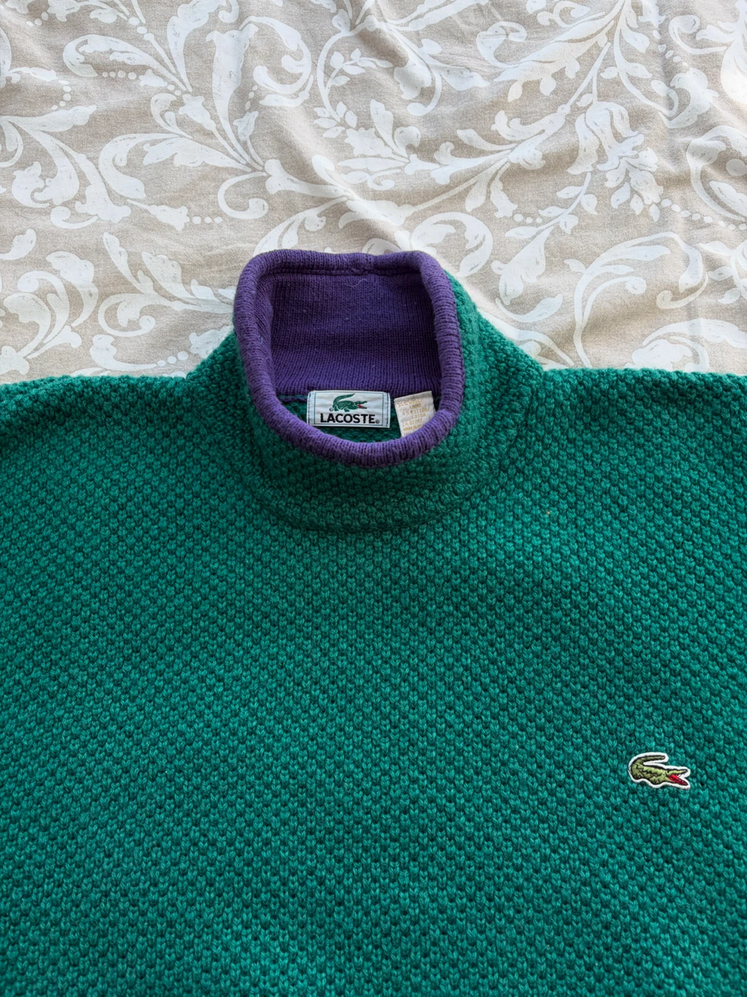 Vintage Lacoste wool sweater