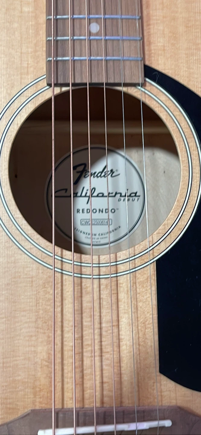 Fender California Redondo Debut Acoustic Guitar - photo 2