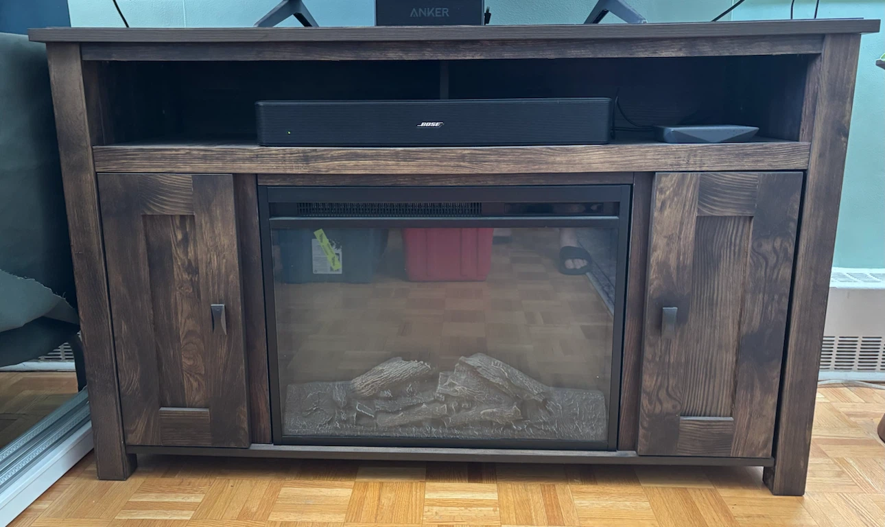 Electric Fireplace TV Stand - photo 2