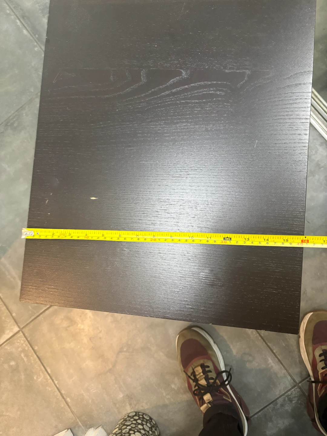 Black 2-Drawer Nightstand - photo 5