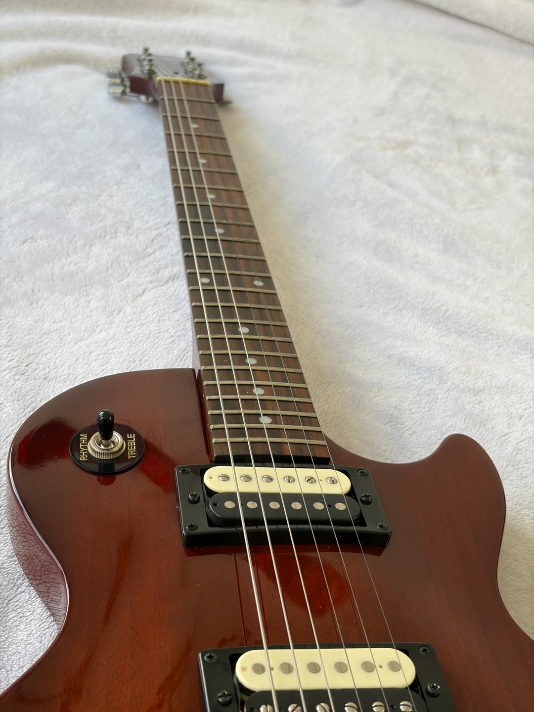 Epiphone Les Paul Studio Chocolate Electric Guitar - photo 5