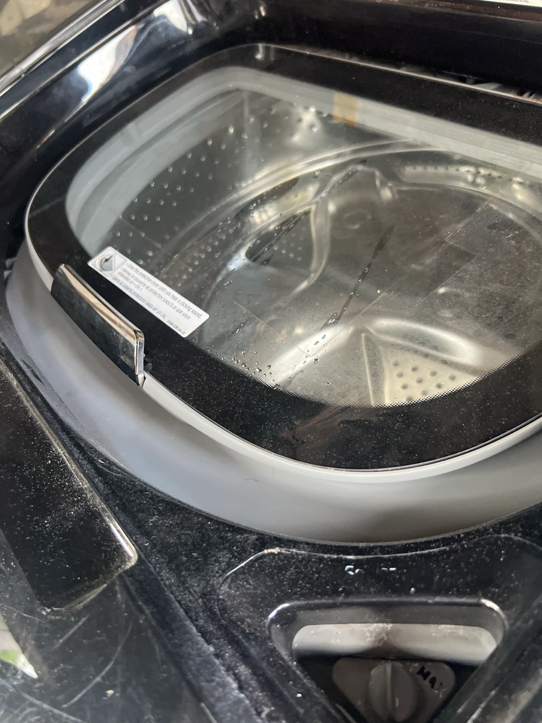 Samsung Black Caviar Top Load Washer - photo 3
