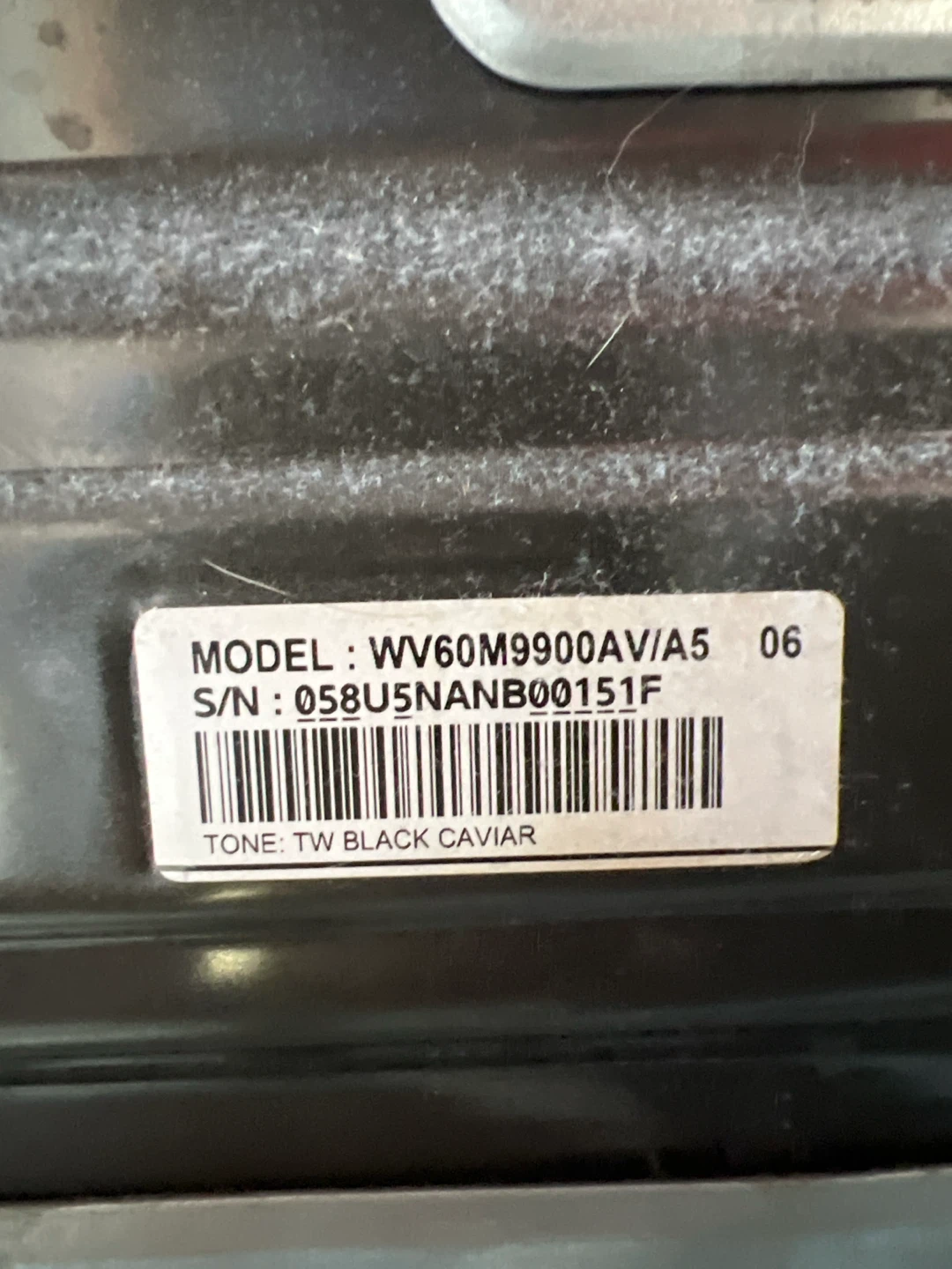Samsung Black Caviar Top Load Washer - photo 4