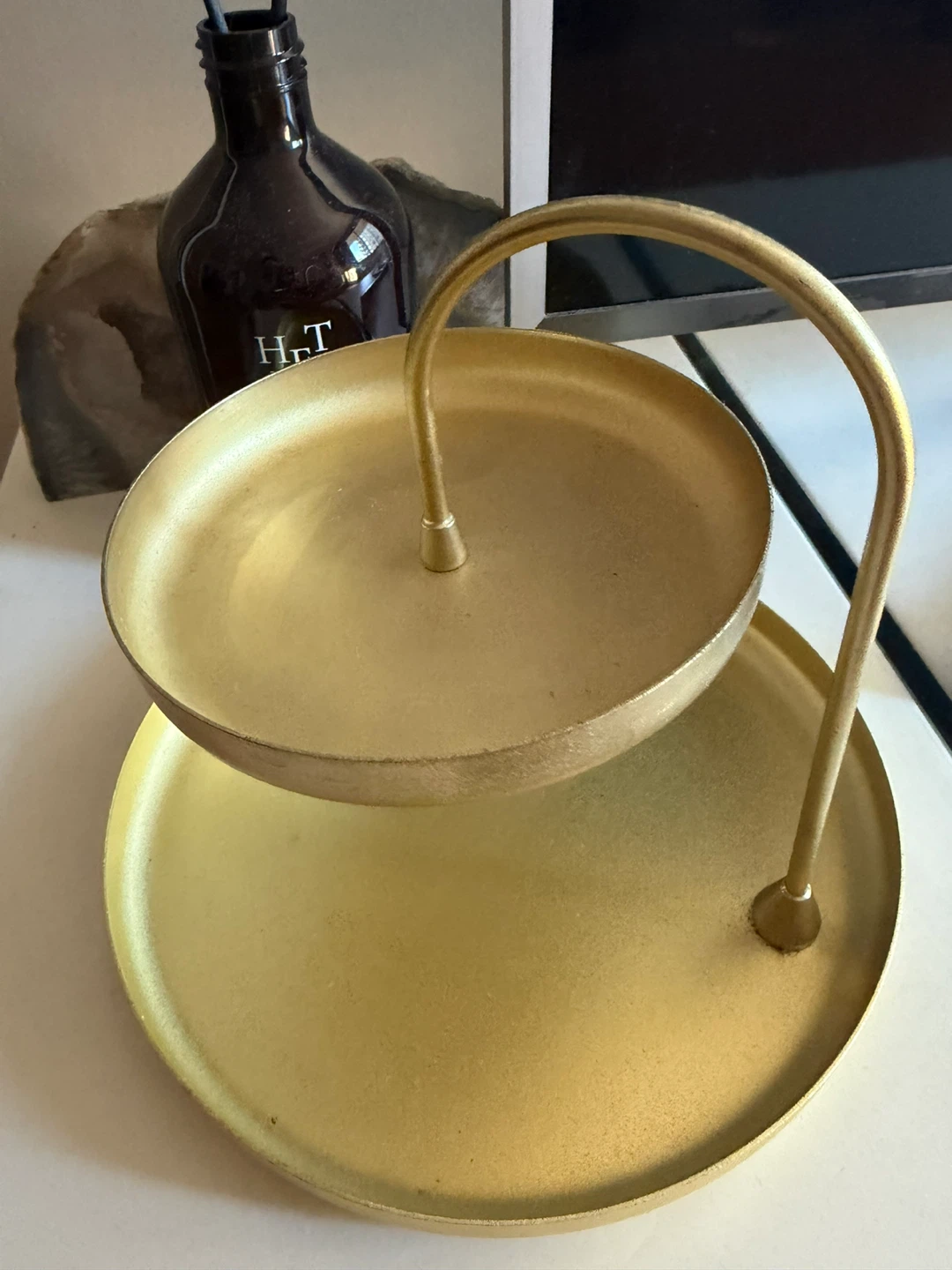 Umbra Gold Two-Tiered Jewelry Stand - photo 2