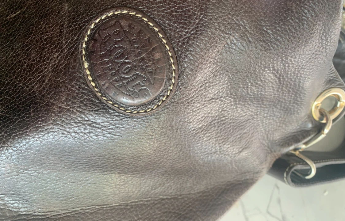Roots, leather purse, tote bag, brown - photo 5