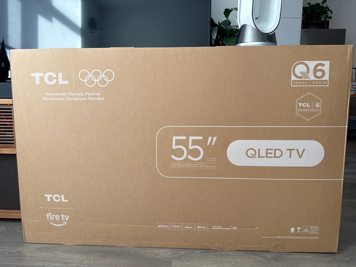 Brand New & Sealed TCL 55” 4K QLED Smart TV – 2026 (55Q6L)