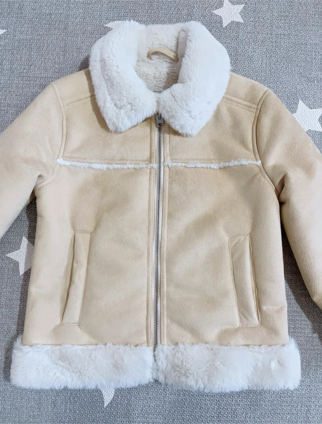 Abercrombie Kids Faux Shearling Jacket