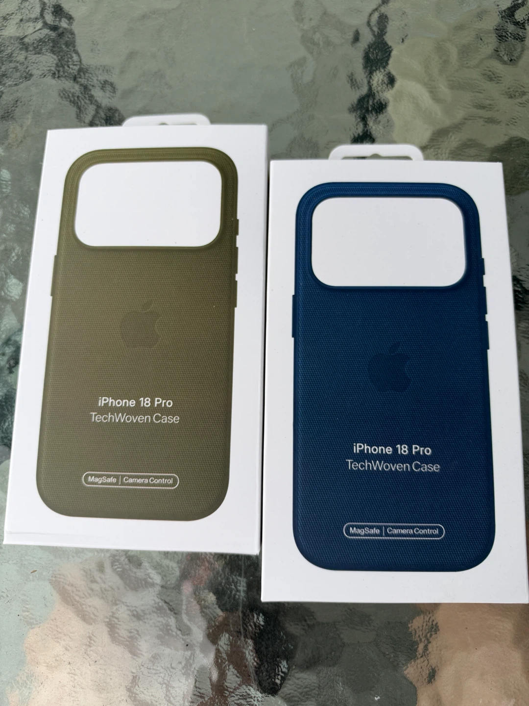 Two Apple iPhone 17 18 Pro TechWoven Cases