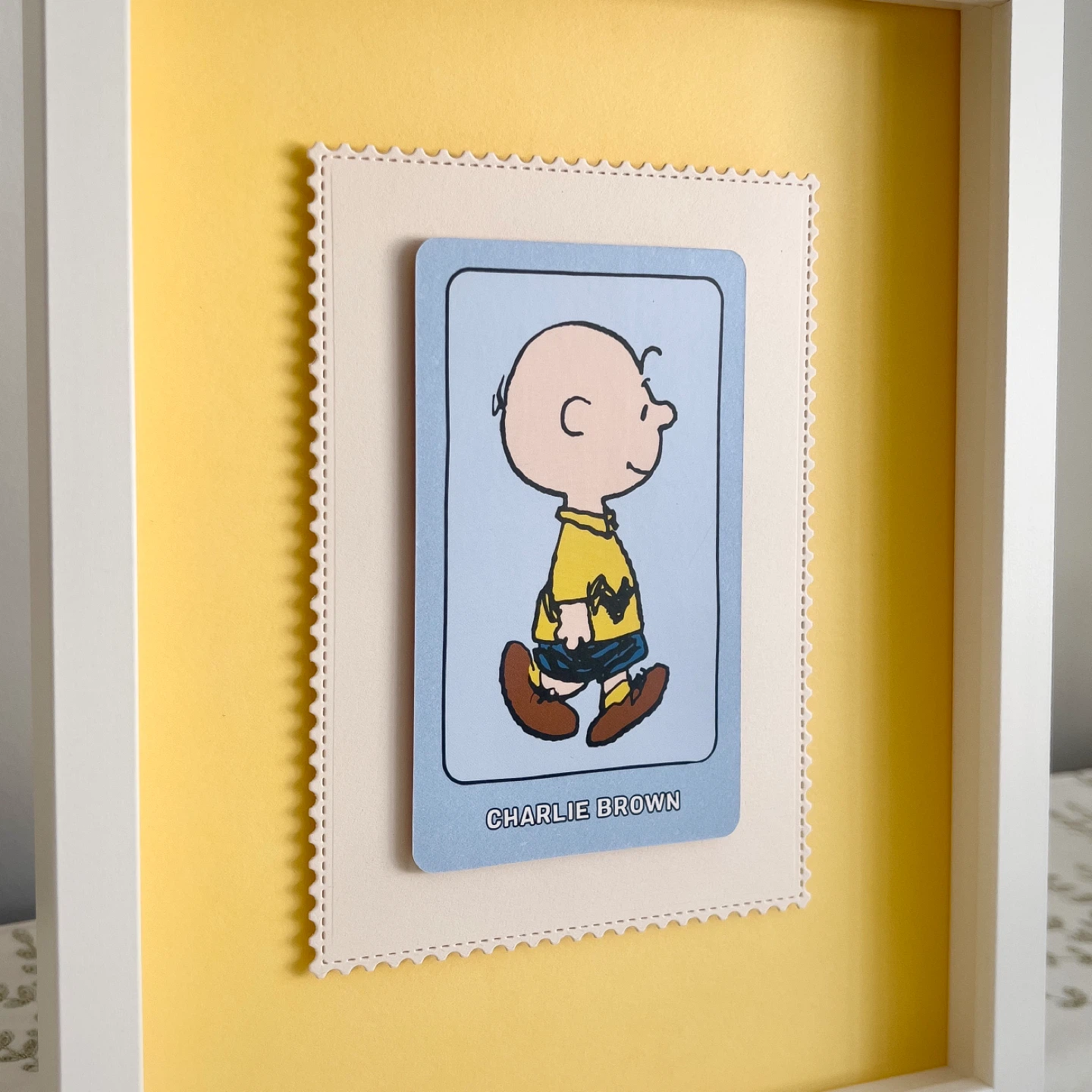 Charlie Brown Snoopy Layered Framed Art - photo 2