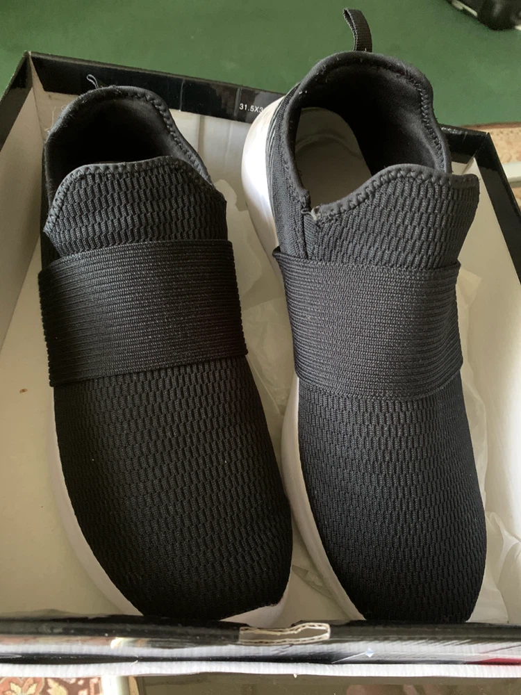 Athletic Men's Slip-On Shoes, Black, Size 12 - photo 5
