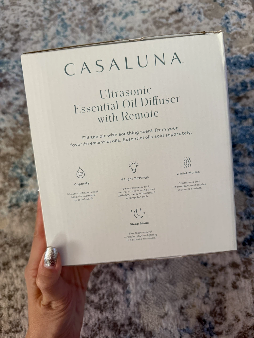 Casaluna Ultrasonic Essential Oil Diffuser with Remote - photo 4