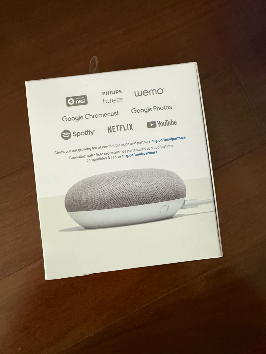 Google Home Mini - Chalk - photo 2